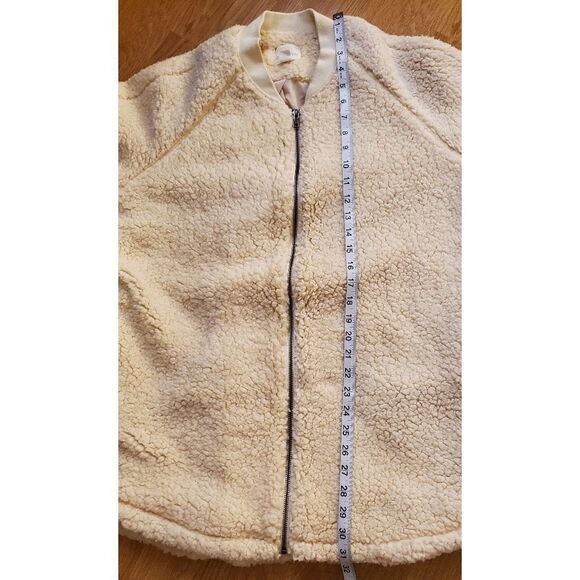 Caslon Long Faux Shearling Jacket in Ivory - Picture 11 of 15